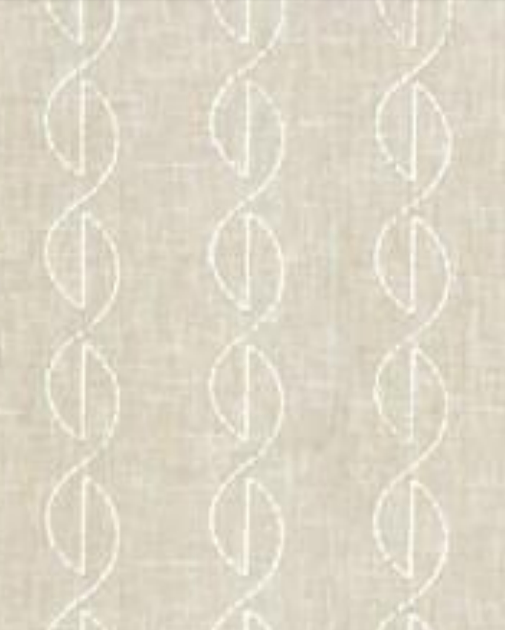 Sand Loop Embroidered Drapes